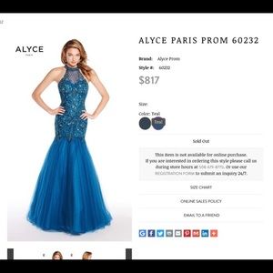 Prom dress Alyce Paris 60232